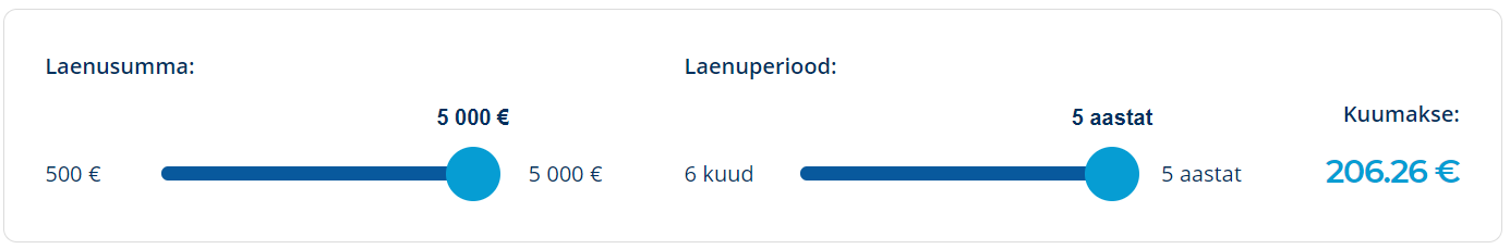Kreditex Ühisraha väikelaen